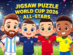 Mäng Jigsaw Puzzle: World Cup 2026 All-Stars