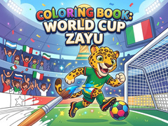 Mäng Coloring Book: World Cup Zayu