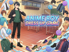 Mäng Anime Boy Dress Up Game