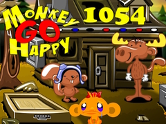 Mäng Monkey Go Happy Stage 1054
