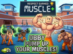 Mäng Obby Pump Up Your Muscles! 