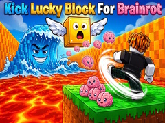 Mäng Kick Lucky Block For Brainrot