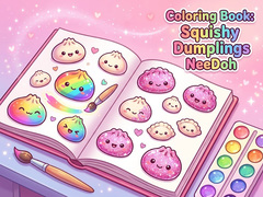 Mäng Coloring Book: Squishy Dumplings NeeDoh