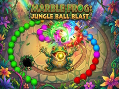 Mäng Marble Frog: Jungle Ball Blast