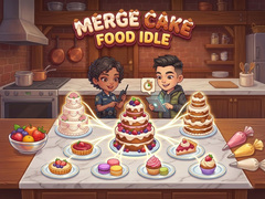 Mäng Merge Cake: Food Idle