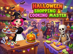 Mäng Halloween Shopping & Cooking Master 