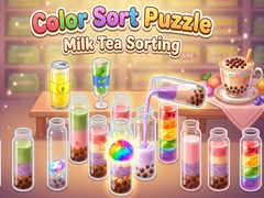 Mäng Color Sort Puzzle Milk Tea Sorting