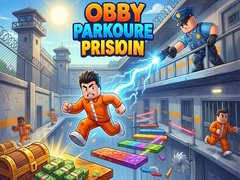 Mäng Obby Parkour Escape Prison