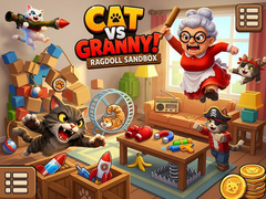 Mäng Cat Vs Granny! Ragdoll Sandbox