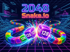 Mäng 2048 Snake.io