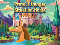 Mäng Protect Danger Situation Horse
