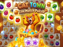Mäng Cat Town - Tile Match Puzzle
