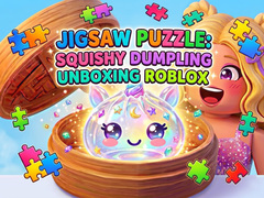 Mäng Jigsaw Puzzle: Squishy Dumpling Unboxing Roblox