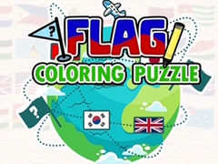 Mäng Flag Coloring Puzzle