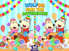 Mäng Wolfoo Spot The Difference