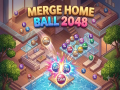 Mäng Merge Home Ball 2048