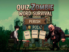Mäng Quiz Zombie Word Survival