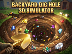 Mäng Backyard Dig Hole 3D Simulator