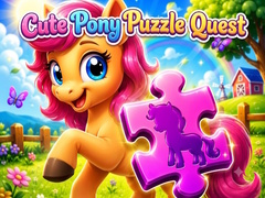 Mäng Cute Pony Puzzle Quest