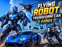 Mäng Flying Robot Transform Car Games