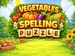 Mäng Vegetable Spelling Puzzle