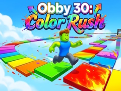 Mäng Obby 30: Color Rush