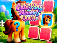 Mäng Cute Pony Memory Quest