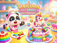 Mäng Unicorn Cake Maker Decorating 