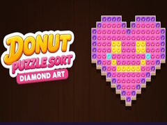 Mäng Donut Puzzle Sort Diamond Art