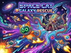 Mäng Space Cat Galaxy Rescue