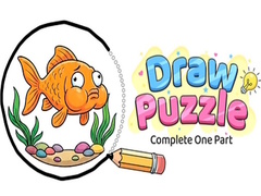 Mäng Draw Puzzle Complete One Part