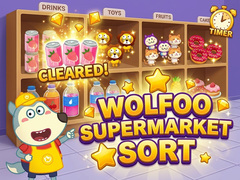 Mäng Wolfoo Supermarket Sort