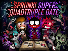 Mäng Sprunki Super Quadtruple Date