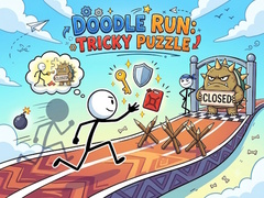 Mäng Doodle Run: Tricky Puzzle
