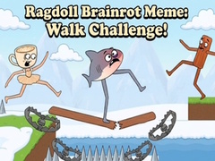 Mäng Ragdoll Brainrot Meme: Walk Challenge!