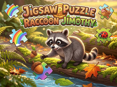 Mäng Jigsaw Puzzle: Raccoon Jimothy 