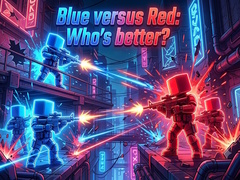 Mäng Blue versus Red: Who's better?