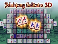 Mäng Mahjong Solitaire 3D