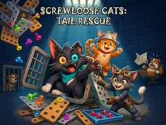 Mäng Screwloose Cats: Tail Rescue