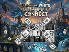 Mäng Black and White Mahjong Connect