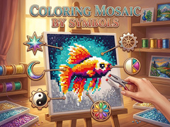 Mäng Coloring Mosaic by Symbols