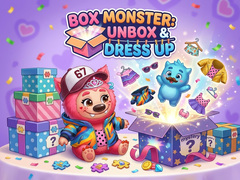 Mäng Box Monster: Unbox & Dress Up