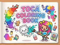 Mäng Toca Coloring Book