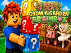 Mäng Obby: Grow a Garden Brainrot