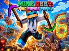 Mäng Mine Obby: +1 Dig Power per Hit