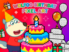 Mäng Wolfoo Birthday Pixel Art