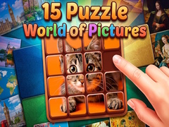 Mäng 15 Puzzle: World of Pictures