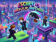 Mäng Escape +1 Back Flip: Obby Mode
