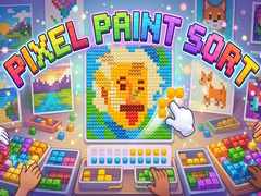 Mäng Pixel Paint Sort
