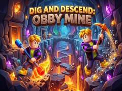 Mäng Dig and Descend: Obby Mine